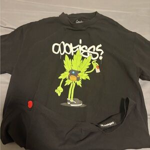 Cool Black Graphic Tee By cookies